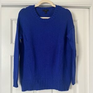 J Crew Tunic Sweater, size S, Bright Ocean